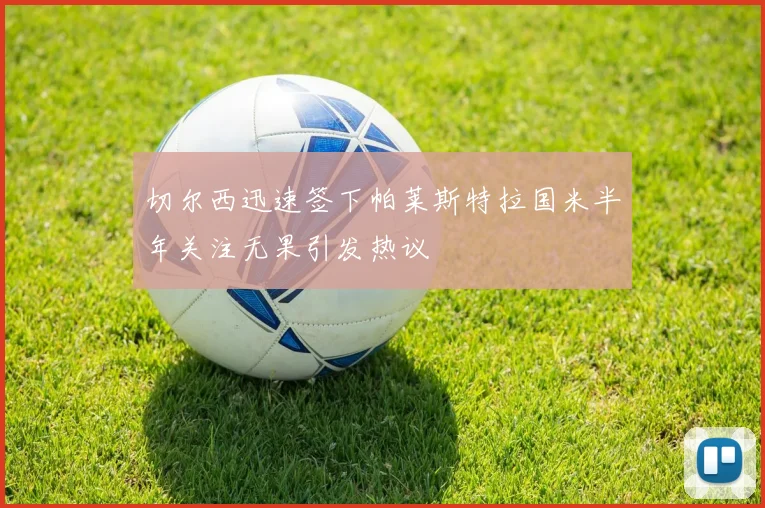切尔西迅速签下帕莱斯特拉国米半年关注无果引发热议